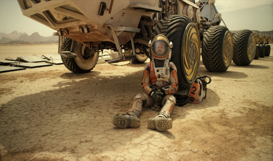 THE MARTIAN Rockets to 1st Place