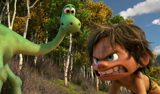 THE GOOD DINOSAUR Charms Its Way to First Place