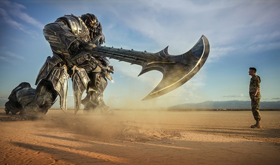 TRANSFORMERS: THE LAST KNIGHT Rides into First Place