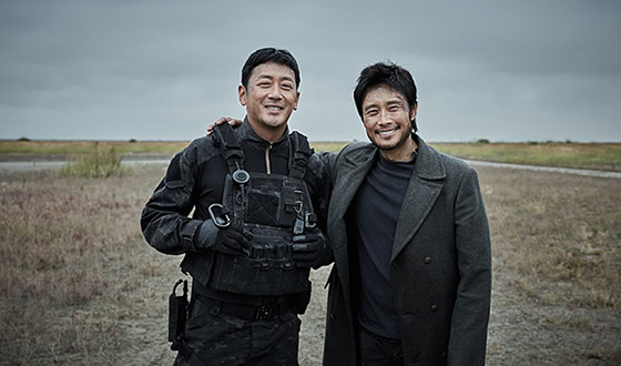 LEE Byung-hun and HA Jung-woo Wrap MOUNT BAEKDU