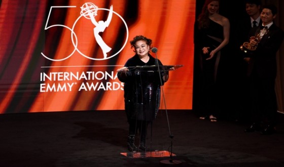 Miky Lee, Vice Chair of CJ Group, Accepted the International Emmy Award 2022